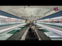 Vải ren 100% polyester kẻ sọc thanh lịch chất lượng cao cho váy dạ hội