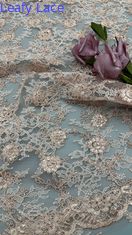 Leafy New Collection Thêu hoa sang trọng 100% đan thêu vải renda vải cưới sinh nhật dịp đẹp