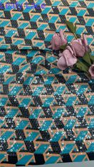 100% vải vải vải đục vải đan với mẫu cho quần áo