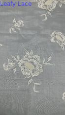 3D hoa Tulle Mesh vải thở Mesh renda vải lá Sequin vải