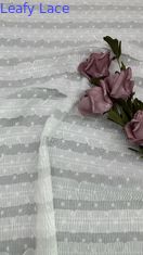 Vải đan gạch mẻ đan thở cho váy thời trang vải lá sang trọng dịp tối