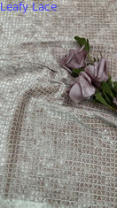 100% polyester thêu lưới lông vải lông vải lông vải lông vải lông