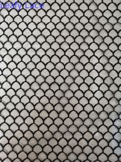 Vải tuyn Polyester đen