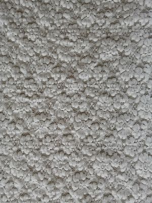 Vải ren thun trắng Vải ren căng cho dệt gia dụng