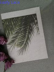 Vải lưới Lurex kim loại mềm màu vàng cho trang phục buổi tối