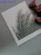 Nylon tinh tế màu xanh hoàng gia Polka chấm vải tuyn lưới