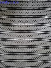 100 Yards 100% Polyester Lưới xếp li Vải ren chấm
