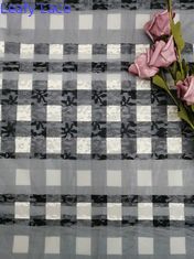 Mô hình kẻ sọc Thêu sọc sọc caro in vải