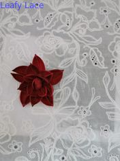100% cotton có dây thêu ren vải cho trẻ em