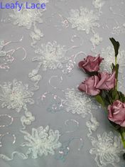 Màu Gradient Thêu Vải ren thêu ren thêu