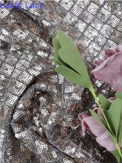 Vải thêu ren polyester Vải ren thêu ren cho trang phục dự tiệc
