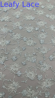 Sequin Durable And Elegant Embroidery Luxary Flower Sequin Embroidery Fabric Lace Fabric Wedding Birthday Occasions Beautiful Dress