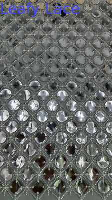 Skirts Fashion Design Projects Beaded Embroidery Fabric Lace Fabric for Full Dress Mesh Lace