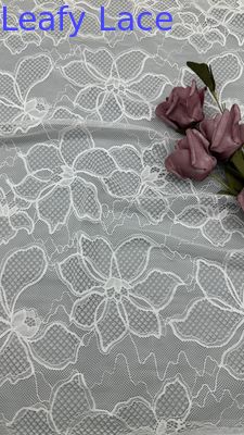 Floral Lace Embroidered Fabric