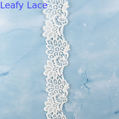 2" Polyester Lace Trim Wedding Applique Lace Ribbon Craft Sewing