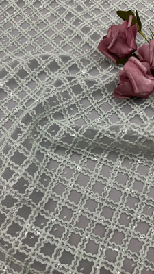 Phong thêu màu lá bền và thanh nhã Phong thêu màu đan Luxury Fabric Lace Fabric Wedding Birthday Occasions