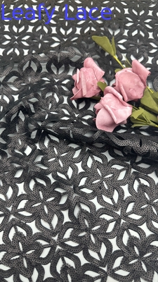 Hòa ra Sequin thêu kim loại vải bền và thanh lịch Sequin cho váy đám cưới
