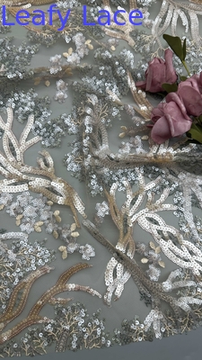 Tải thêu giấy lá và đan renda Tải sang trọng bền và thanh lịch Lễ cưới Lễ hội Tải thêu giấy