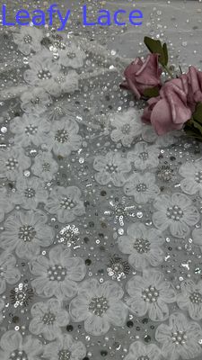 Vải thêu đinh polyester đinh đinh
