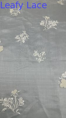Cao chất lượng hoa Tulle lưới vải thở lưới renda vải lá vải lông