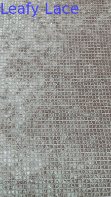 100% polyester thêu lưới lông vải lông vải lông vải lông vải lông