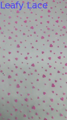 Vải lá Tulle Mesh Vải để hít thở Tình yêu Màu sắc chất lượng cao cho mùa mới đến SS