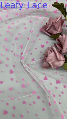 Vải lá Tulle Mesh Vải để hít thở Tình yêu Màu sắc chất lượng cao cho mùa mới đến SS