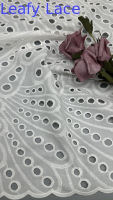 Vải ren Chantilly Pháp, màu trắng, họa tiết khoét lỗ, dùng cho may mặc, áo choàng, váy cưới