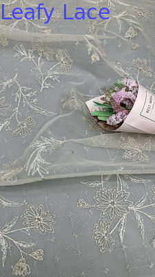 Mái da tulle lưới với thêu cao Featherlight vải sang trọng cho váy thảm đỏ Ethereal