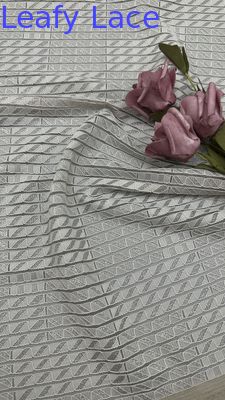 Họa tiết viền vải ren thêu sang trọng và thoáng khí cho váy dự tiệc, quần áo