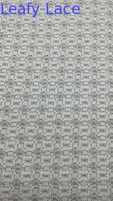 100% Cotton White Lace được thêu hiệu ứng rỗng cho trang phục tiệc cưới