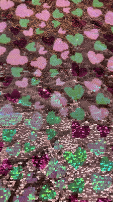 Vải thêu 3D hoa sequin cho áo choàng dự tiệc, đầm cao cấp