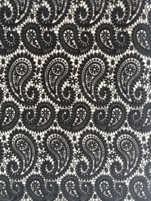 Hóa chất Crochet Vải thêu hòa tan trong nước cho phụ nữ may váy
