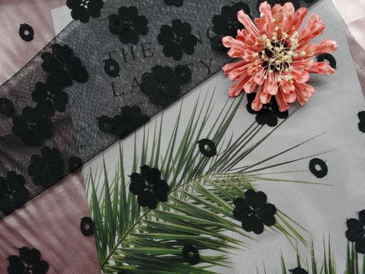 Tái chế AZO Miễn phí cho phụ nữ Váy vải ren thêu màu xanh lá cây