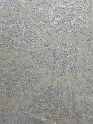 100% nylon mềm vải ren hoa 3D