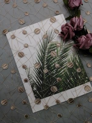Vải tuyn kim loại thêu chấm vải Váy cô bé