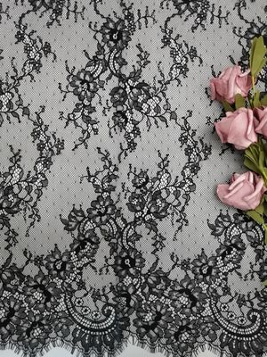 100% vải ren hoa nylon