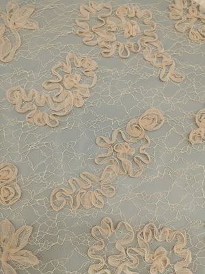 Vải may mặc thêu ren 100% Polyester