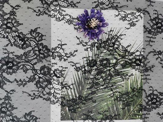 100% vải ren hoa nylon