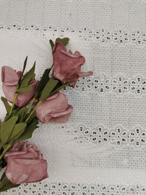 Vải viền mắt thêu tuyến tính Vải 100% cotton Vải áo ngủ