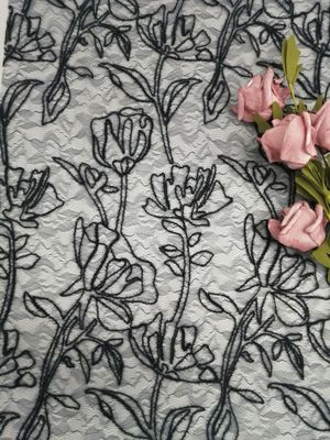 Đầm dạ hội Vải thêu nhung Sequin Rộng 125cm OEKO TEX TIÊU CHUẨN 100