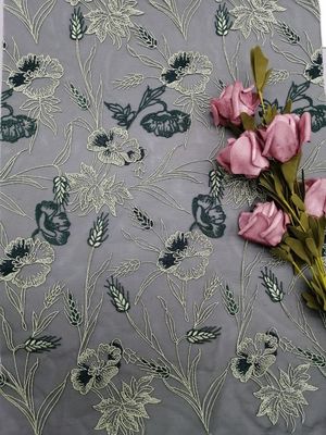 Thêu Vải tuyn Lưới Vườn Hoa Ren Bộ đồ giường Vải