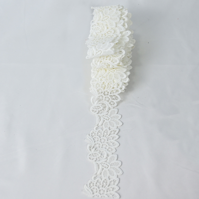 2 "Polyester Ren Trang trí Đám cưới Đính ren Ruy băng Thủ công May