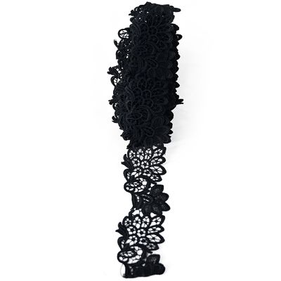 2 "Polyester Ren Trang trí Đám cưới Đính ren Ruy băng Thủ công May
