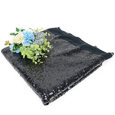 125cm Vải thêu kim sa lấp lánh lấp lánh cho trang phục dự tiệc