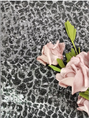 Dự tiệc Sequin Vải Thêu Buổi tối Váy ren nhung Sequin Vải ren