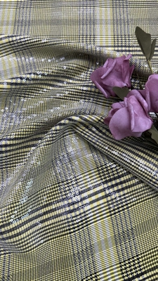 Lưới vải thêu sequin nhiều màu của ODM cho trang phục buổi tối