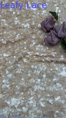 Lớp vải đúc 100% polyester sang trọng cho váy cưới