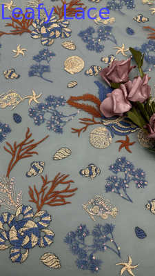 Thuần lông màu biển cho nhà máy sang trọng thêu đến đường băng