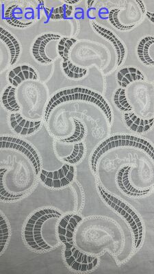 Elegant Beauty Embroidered Guipure Lace Fabric Luxary High Quality Special Design